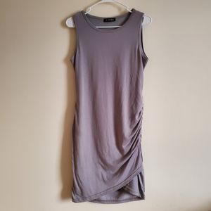 Woman's Asymmetrical Tank Dress - Medium
